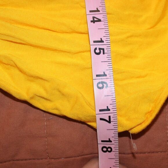 1. State Yellow Sleeveless Round Neck Tank Tops Women's Size M - Picture 7 of 9